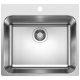 BLANCO 526354 Mosogató SUPRA 500-IF/A R12 excenter nélkül rozsdamentes acél szál