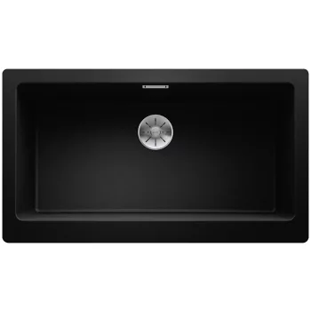   BLANCO 526110 Mosogató VINTERA XL 9-UF fekete, excenter nélkül Silgranite