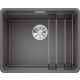 BLANCO 526344 Mosogató ETAGON 500-F szürke kőzet, excenter nélkül Silgranite InF
