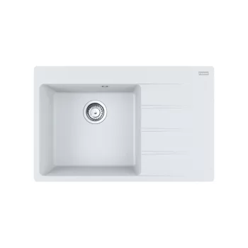   FRANKE Dřez CNG 611-78 TL/2 780 x 500 bílá led odkap vpravo