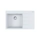 FRANKE Dřez CNG 611-78 TL/2 780 x 500 bílá led odkap vpravo