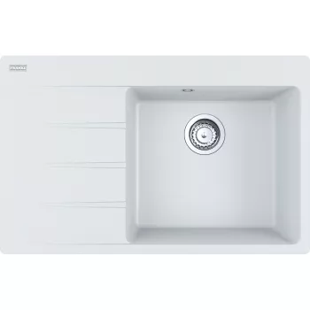   FRANKE Dřez CNG 611-78 TL/7 780 x 500 bílá led odkap vlevo
