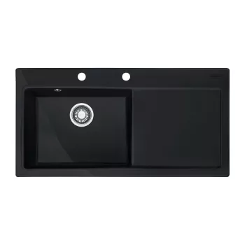 FRANKE Dřez MTK 611-100/2 1000 x 510 Onyx odkap vpravo