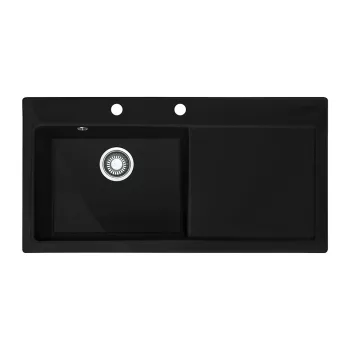   FRANKE Dřez MTK 611-100/2 1000 x 510 Anthrazit matt odkap vpravo