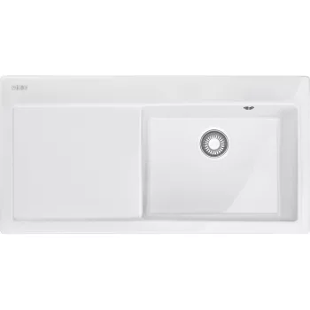 FRANKE Dřez MTK 611-100/7 1000 x 510 Glacier odkap vlevo