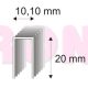Kapocs 353/20mm ZN M-PR, 4400 db