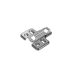 HETTICH 9289598 Veosys rögzítő alátét kereszt rozsdamentes acél D=0