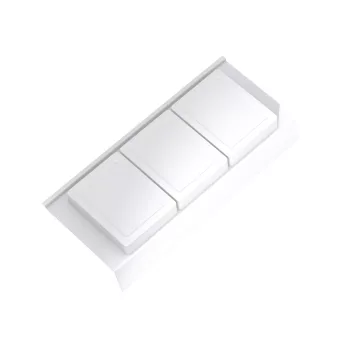   GOLLINUCCI Fürdőszobai rendszerező tartozékkal 350 mm mélységhez, fehér 146x322x