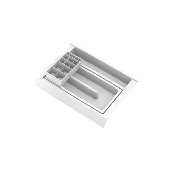   GOLLINUCCI Fürdőszobai rendszerező tartozékkal 350 mm mélységhez, fehér 241x322x