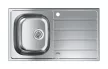 GROHE 31552SD1 Mosogató K200 45-S 860 x 500mm rozsdamentes acél, szálcsiszolt