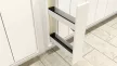 KES 002140 K-Line dupla kosár 150mm 90° 3D fehér