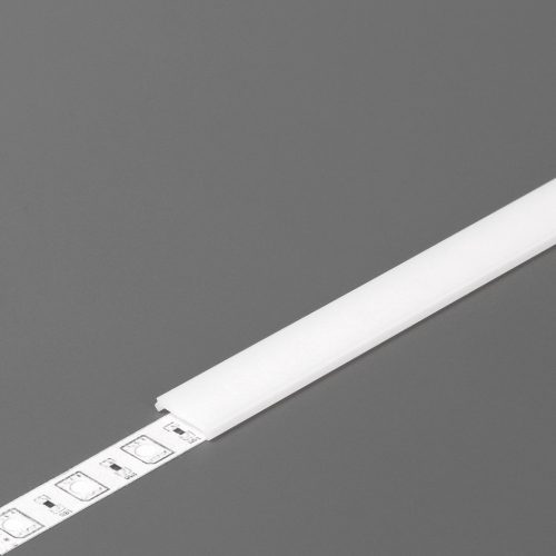 TM-takaró profil Slim/Smart10/Smart-In10 profilhoz rápattintható tejfehér 2000mm