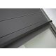 REHAU Fogantyú fekete onyx crystal-line 900/1500 mm