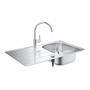   GROHE 31562SD1 Szet K200 rozsdamentes acél csiszolt + Bau Edge króm