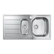 GROHE 31564SD1 mosogató K200 60-S 965 x 500mm rozsdamentes acél csiszolt