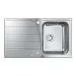 GROHE 31571SD1 mosogató K500 45-S 860 x 500mm  rozsdamentes acél csiszolt