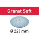 FESTOOL 204223 Csiszolópapír STF D225 P120 GR S/25 Granat Soft