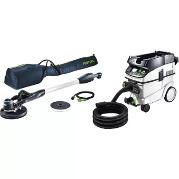   FESTOOL 575455 Hosszúszárú falcsiszoló LHS-E 225/CTM 36-Set PLANEX