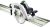 FESTOOL 576138 Kézi billenőbúrás körfűrész HK 85 EB-Plus-FS