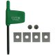 FESTOOL 491390 Váltólapka készlet HW-WP 7,6x12x1,5 (4x)