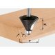 FESTOOL 491025 Élletörés-maró HW S8 D36/45°