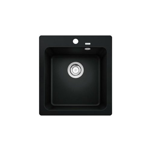 BLANCO 526572 Mosogató NAYA 45 fekete excenter nélkül Silgranite