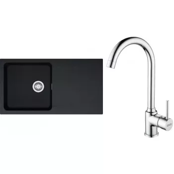 FRANKE Set T98Č OID 611 černá + FP 9000.031