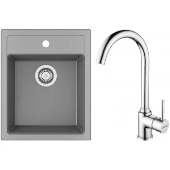 FRANKE Set T100Š SID 610-40 šedá + FP 9000.031