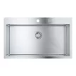 GROHE 31584SD1 Mosogató K800 90-S 846 x 510mm Rozsdamentes acél , csiszolt