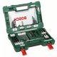 BOSCH 2607017191 68 darabos V-Line fúró- és fúrószerszámkészlet teleszkópos mágn