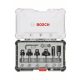 BOSCH 2607017468 6dílná sada fréz s 6mm stopkou Trim&Edging