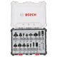 BOSCH 2607017471 15dílná sada fréz se stopkou pr. 6 mm
