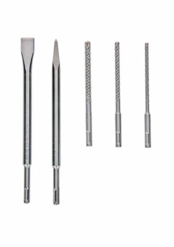 BOSCH 2607017515 5dílná sada SDS plus-5X a sada sekáčů