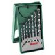 BOSCH 2607019579 15 darabos Mini-X-Line keverő készlet