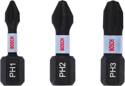 BOSCH 2608522470 Šroubovací bity Impact Control PH, 3 ks