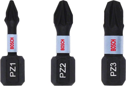BOSCH 2608522471 Šroubovací bity Impact Control PZ, 3 ks