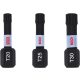 BOSCH 2608522479 Šroubovací bity Impact Control T, 3 ks