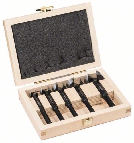 BOSCH 2608577022 5dílná sada Forstnerových spirálových vrtáků 15–35 mm