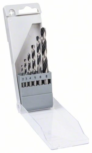 BOSCH 2608577346 Sada spirálových vrtáků HSS PointTeQ 2–8 mm, 6 kusů