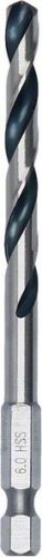 BOSCH 2608577528 Vrták do kovu HSS PointTeQ Hex 6,0 mm