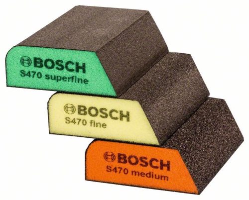 BOSCH 2608901174 3dílná sada brusných hub Best for Profile 69 × 97 × 26 mm