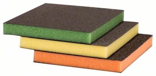BOSCH 2608901176 3dílná sada brusných hub Best for Contour 98 × 120 × 13 mm