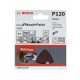 BOSCH 2608621688 Brusný papír 5ks F460 Best for Wood and Paint, P180, 93 mm