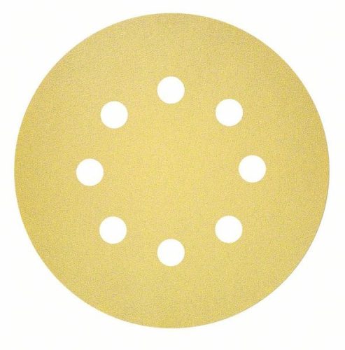 BOSCH 2608621741 Brusné papíry 50ks C450 víceúčelové, P80, pr. 125 mm, 8 otvorů