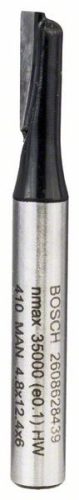 BOSCH 2608628439 Drážkovací fréza, 6 mm, D1 4,8 mm, L 12,4 mm, G 51 mm