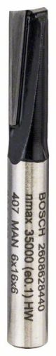 BOSCH 2608628440 Drážkovací fréza, 6 mm, D1 6 mm, L 15,6 mm, G 48 mm
