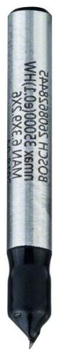 BOSCH 2608628445 Drážkovací fréza tvaru V/6 mm/D1 6,35 mm/L 9,2 mm/G 48 mm/90°