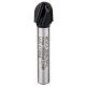BOSCH 2608628451 Žlábkovací fréza, 6 mm, R1 4,7 mm, D 9,5 mm, L 9,2 mm, G 40 mm