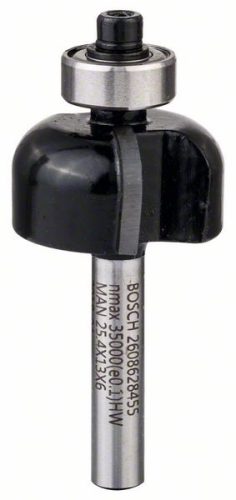 BOSCH 2608628455 Dlabací fréza 6 mm/R1 6,4 mm/D 25,4 mm/L 12,6 mm/G 54 mm