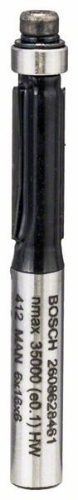 BOSCH 2608628461 Zarovnávací fréza, 6 mm, D1 6,35 mm, L 16,1 mm, G 54 mm